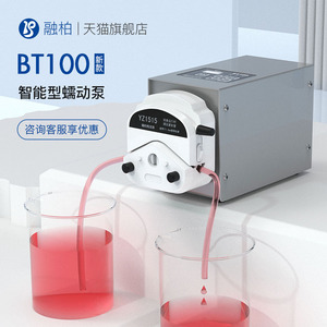 BT100蠕动泵小型实验室高精度滴定自吸恒流分配不锈钢电动灌装机