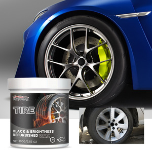 汽车轮胎清洁膏车辆轮毂锈迹清洗去污翻新增亮抛光轮胎镀膜神器