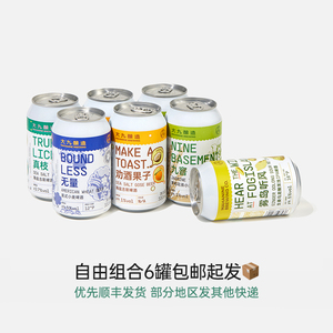 大九酿造官方旗舰店国产精酿啤酒混搭精品330易拉罐装进口水果