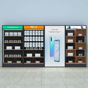 新款手机配件柜Remax数码展示架超市便利店陈列货架铁艺定制靠墙
