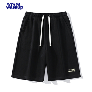 WTAPS WASSUP休闲短裤男夏季五分运动裤直筒宽松美式百搭潮流裤子