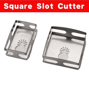 方形开孔器Square Slot Cutter方槽铣刀方形钻孔器 开关打孔工具