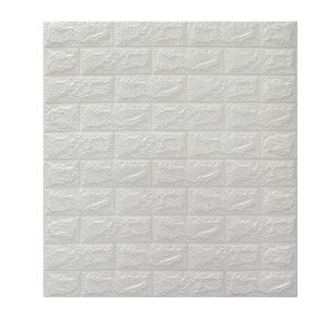 洛楚（Luxchic）墙纸自粘3d立体卷装自粘墙贴防水防潮墙壁贴纸卧