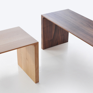 北美黑胡桃木长凳简约设计师款餐凳家用长条换鞋凳原木休闲床尾凳
