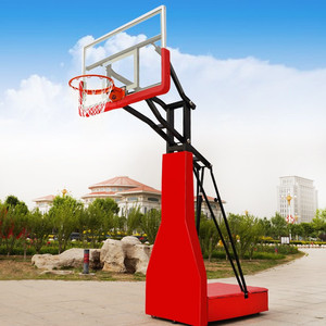 标准篮球架青少年升降篮球户外成人可移动室内外训练儿童框厂家直