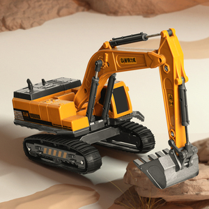 儿童玩具挖掘机男孩合金玩具车工程车模型挖土机仿真履带式挖挖机