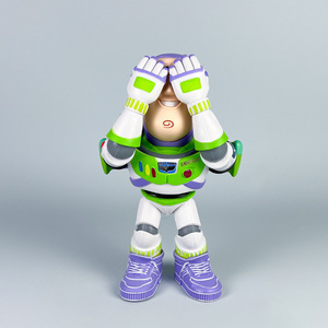 玩具总动员手办盲盒害羞巴斯光年太空人玩具公仔模型汽车摆件26cm