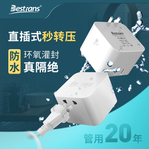 变压器220V转110V100V转220V美国日本加拿大便携小功率电压转换器