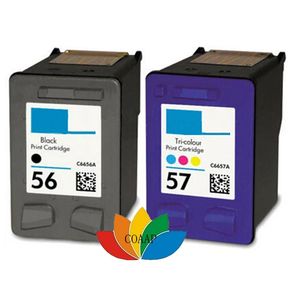 C6656A C6657A Ink Cartridge for Compatible hp 56 57 hp56 hp5