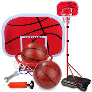 宏登（HONGDENG）儿童玩具篮球架可升降宝宝篮球儿童健身室内蓝球