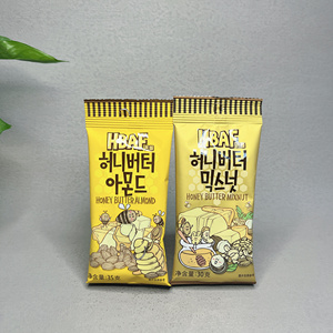 临期特价 韩国进口蜂蜜黄油腰果扁桃仁熟制混合坚果仁休闲零食品