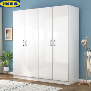 IKEA宜家衣柜实木家用卧室收纳储物柜子现代经济型儿童大衣橱出租