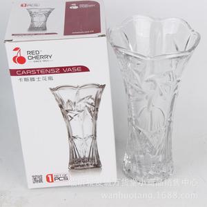 大号水晶玻璃花瓶9.9元店十元店居家日用百货花瓶