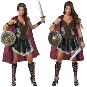 万圣节cosplay部落女战士罗马女角斗士演出服装神奇女侠部落战神