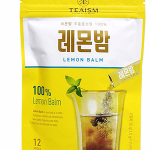 LEMON BALM TEAISM韩国柠檬香蜂草茶粉萃取物泡水喝体脂肪1g*12条