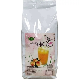 十里桃花白桃汁粉1kg奶茶饮品店专用水蜜桃风味固体饮料