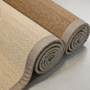 日式竹编地毯定制榻榻米垫子夏季客厅卧室地铺垫民宿禅房茶室地垫