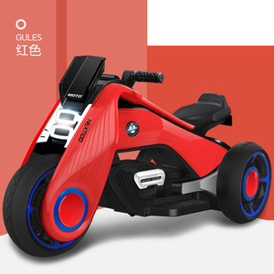 儿童电动摩托车三轮车小孩子宝宝玩具车可坐双人大号带人童车充电