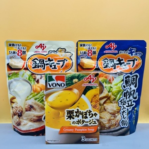 日本进口味之素风味关东煮豆乳味火锅底料浓汤块日式浓汤宝调味料
