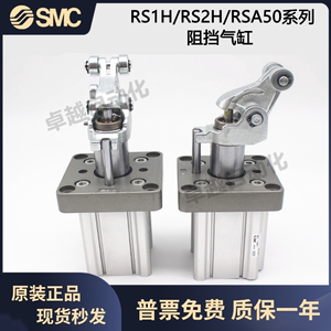 SMC原装RS2H RS1H RSA50-30DL DM BL BM TL TM-D-C-DC-DS阻挡气缸