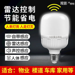 感应灯人体感应过道楼梯楼道声光控感应灯智能家用led走廊厕所灯