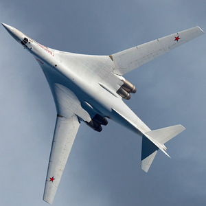 图波列夫tu-160 黑杰克轰炸机 图160 工艺纸模型飞机 飞机3D DIY