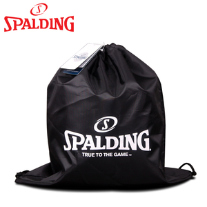 斯伯丁篮球包学生训练运动装备多功能收纳袋网兜抽绳包篮球手提包