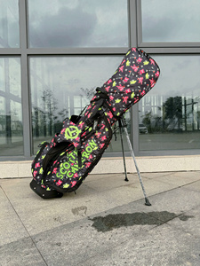 新款高尔夫球包运动拉杆便捷式拖轮式球杆包男大球袋23早秋女士