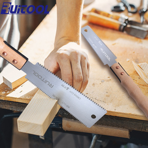 瑞图手锯小型手工锯手持细齿锯子家用双面锯木板切割开榫锯木工锯