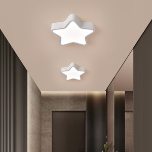创意五角星过道走廊灯玄关灯简约入户门厅灯北欧衣帽间阳台吸顶灯