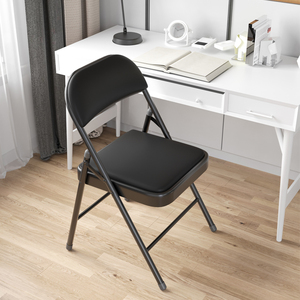 小型折叠椅小空间椅子房间出租房用櫈子家用靠背舒适现代简约便携
