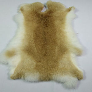 大尺寸整张兔皮原料坐垫内胆辅料手包diy毛领摄影摆设獭兔皮