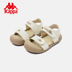 卡帕背靠背童鞋儿童凉鞋男童夏季2024新款女童防踢包头软底防滑鞋
