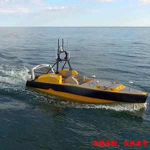 璃钢船外壳无人测深测绘船壳玻碳纤维壳水深测量舰船模型船壳生产
