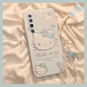 新款可爱HelloKitty适用小米10手机壳10Pro小猫10青春版至尊纪念版10S透明Note3硅胶的KT猫Play全包防摔网红p
