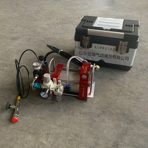 气动气体加压泵厂家 模具弹簧充气装置充氮补气泵 高压氮气增压泵