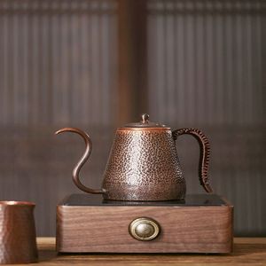 风谷山房手工紫铜烧水壶复古家用煮茶壶泡茶壶电陶炉沏茶壶咖啡壶