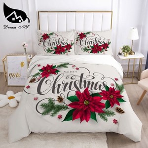 Dream NS Red Christmas Bedding set Queen Bedding Home Textil
