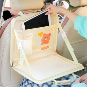 汽车多功能小桌板儿童后排吃饭用便携式餐桌车内用笔记本电脑支架