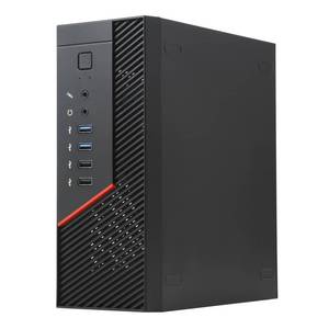 SKTC全新A09P迷你ITX17*17主板小1U电源4.2LHTPC黑色便携电脑机箱