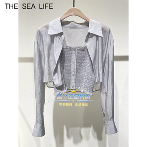 THE SEA LIFE欧海一生国内代购2024夏季T5170YD16305-1衬衫 999