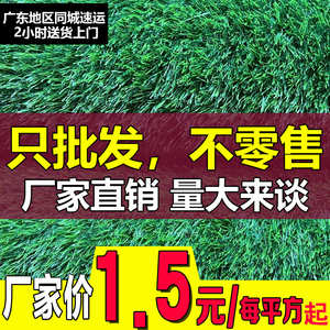 仿真草坪地毯足球场人造人工草皮绿色户外装饰假草塑料幼儿园操场