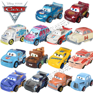 美泰赛车总动员迷你小车 cars3极速挑战 迷你合金车模型玩具新款