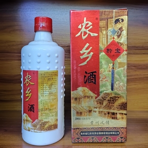 正品  整箱6瓶 2002年贵州小糊涂仙代工景宏酒业农乡酒52度浓香型