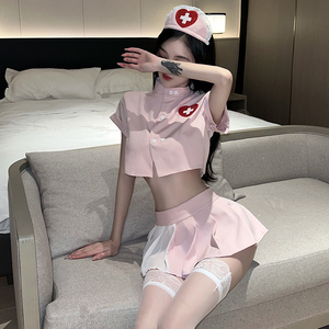 甜美护士cosplay制服医生连衣网红主播内衣扮演套装情侣趣味内衣