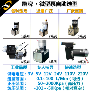 工业级微型气泵微型空压机增压泵气溶胶采样泵气体采样泵取样泵