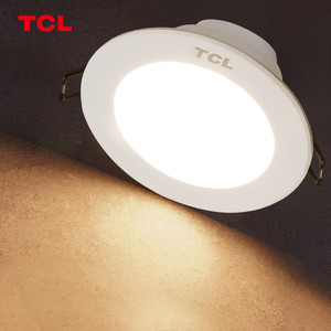 TCL照明led筒灯孔灯客厅吊顶天花灯嵌入式筒灯过道射灯家用筒灯