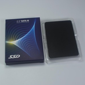 SSD固态硬盘2.5英寸SATA包装盒透明吸塑加厚塑料移动厂家中性现