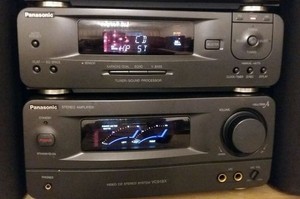 日本进口松下918组合音响cd收音2.0三分频可连接手机电脑电视