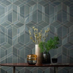 比利时壁纸天然木皮拼花纹理几何客厅卧室背景墙墙纸无缝壁布墙布